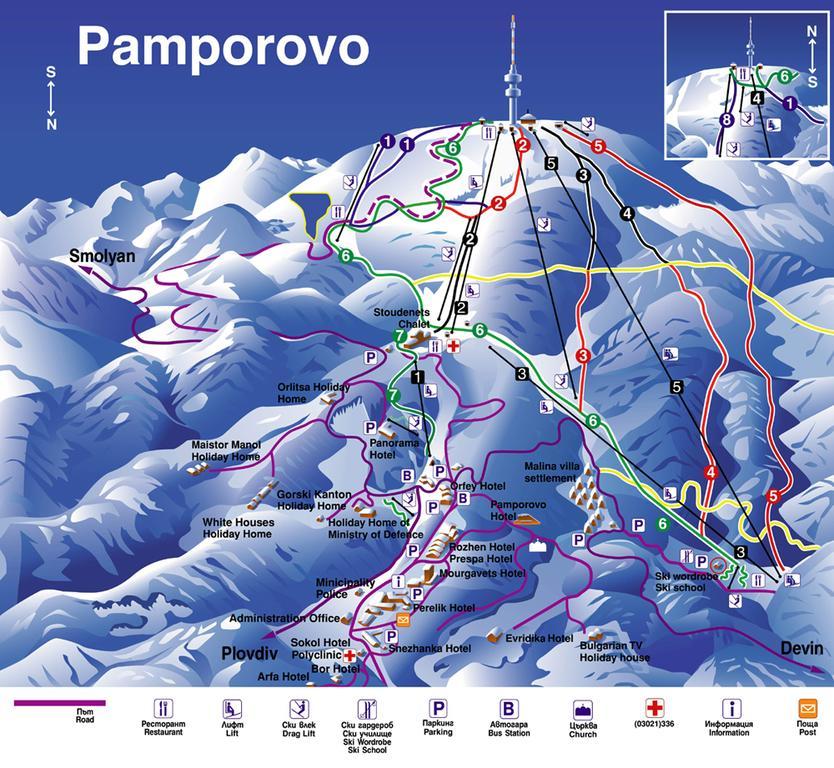 Studio Pisarov Appartamento Pamporovo Esterno foto
